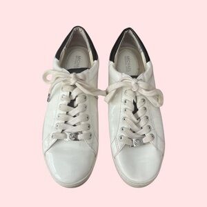 MICHAEL MICHAEL KORS Black and White Sneakers